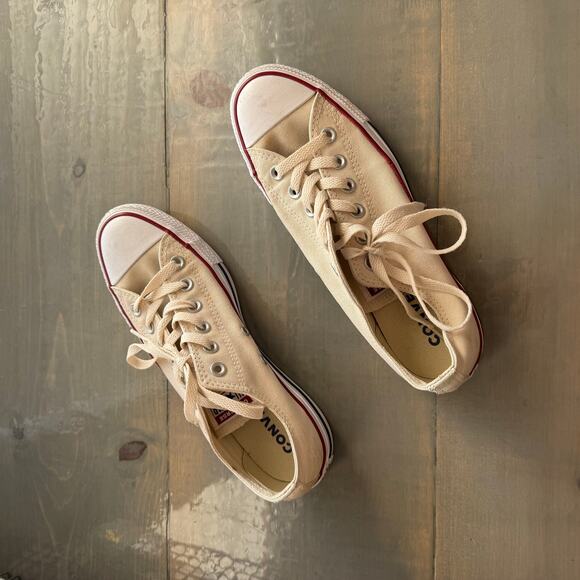 Converse Unisex Natural Ivory Chuck Taylor All Star Canvas Sz 9 - Picture 7 of 16